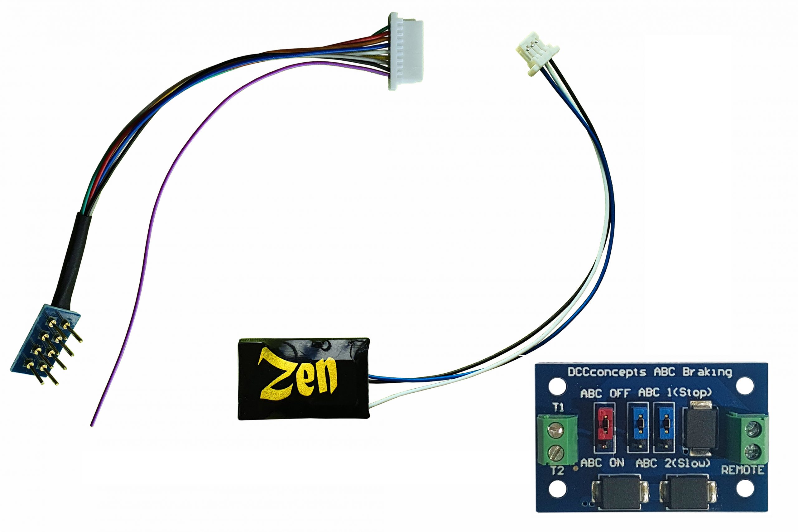 BNIB DCC Concepts DCD-ZN360.6 Zen Black Decoder 8-pin direct decoder 6 functions 