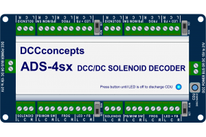 1st Post DCC Concepts DCP-TMS Slim Vertical Mount Magnetic Sensor or Detector 