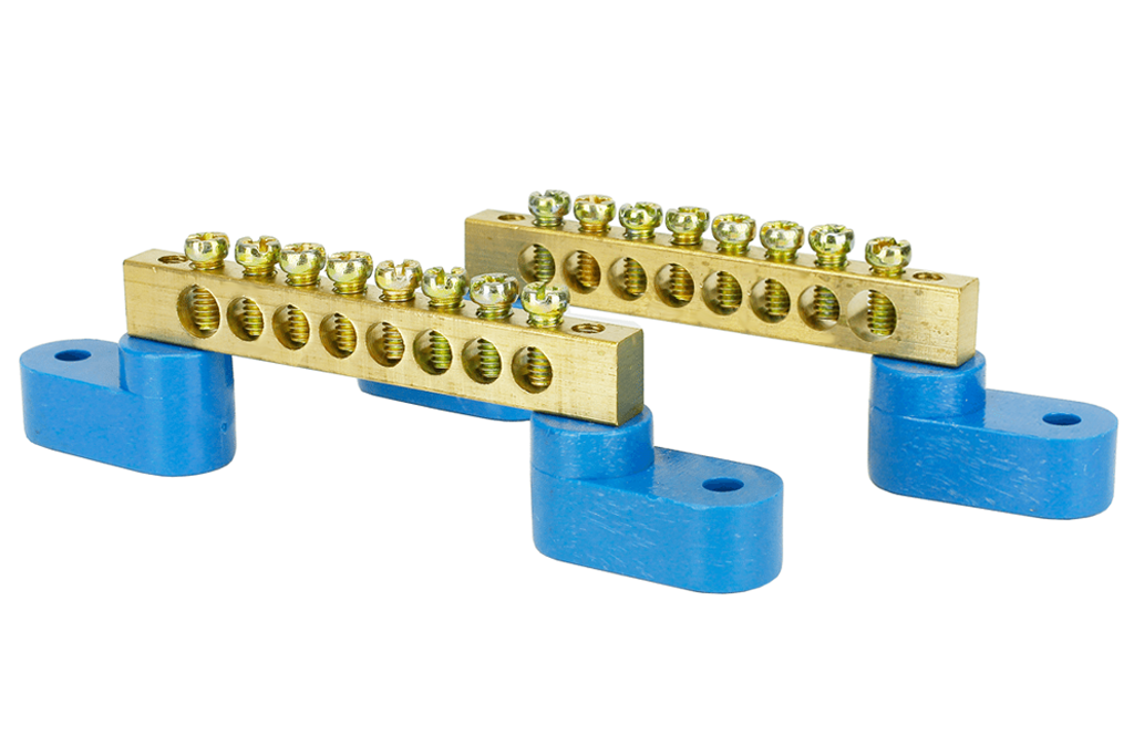 DCC Concepts Solid Brass Power Distribution Bars DCC-Bbar2 2 Pack 
