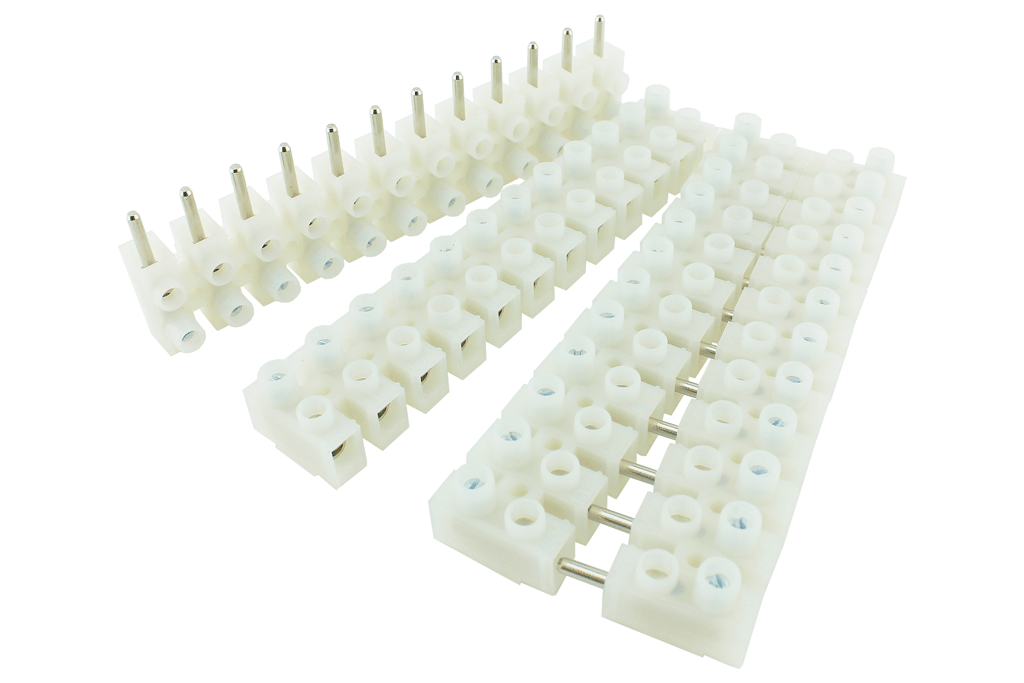 Expo A23040-2 x Pairs of 12 Plugable 8mm Plastic Terminal Blocks 2nd Class 
