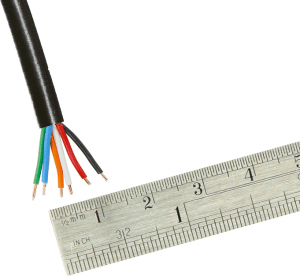 DCC Control Bus Wire 1m (7x 0.2mm) 6 Core