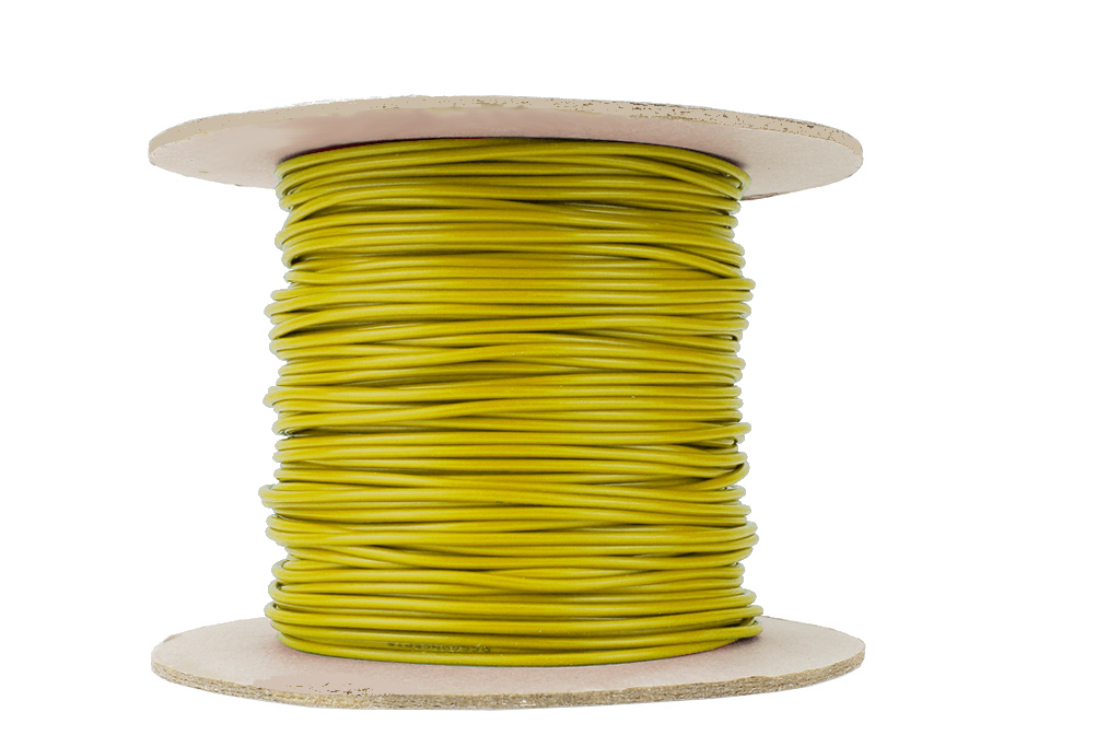 Dropper Wire 50m 26x 0.15 (17g) Yellow