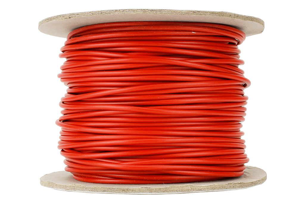Power Bus Wire 50m of 1.5mm (15g) Red.