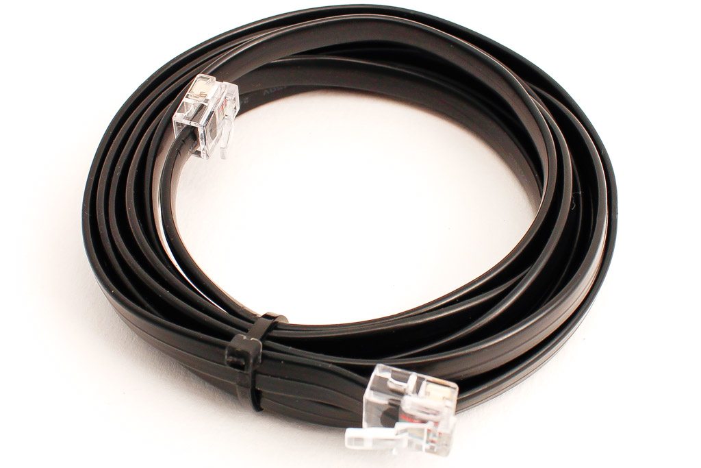 RJ12 6 PIN DATA CABLE FOR DCC CONTROL Railway model Loconet DR5000 