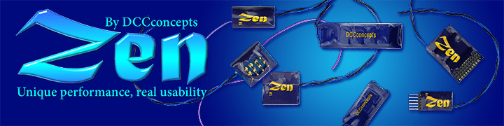 DCD-ZNmini.4 Concepts Zen Black Decoder Small decoder+8-pin harness 4 Functions 