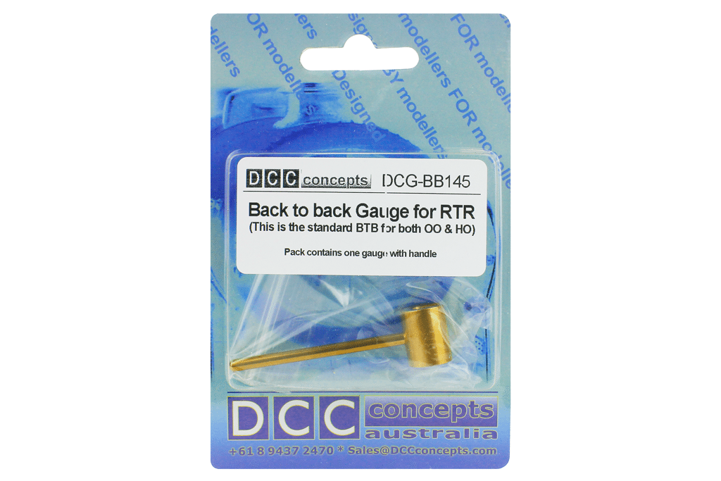 DCC Concepts DCG-BB145 Back-To-Back OO Gauge 14.5mm 
