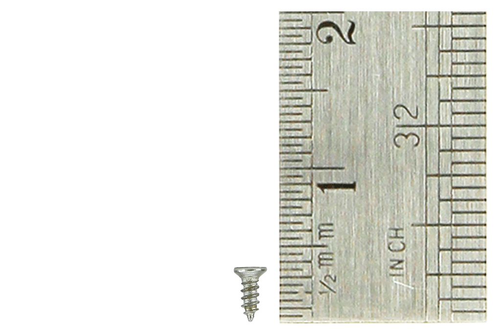 Countersunk Screws 1 x 3mm (60 Pieces)