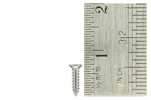Countersunk Screws 1.5 x 6mm (60 Pieces)