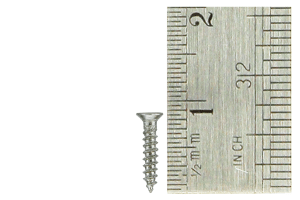 Countersunk Screws 1.5 x 8mm (60 Pieces)