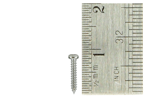 Pan Head Screws 1.5 x 8mm (60 Pieces)