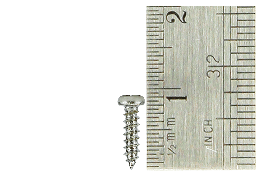 Pan Head Screws 2 x 8mm (60 Pieces)