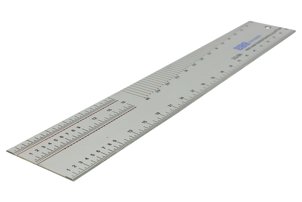 ▷ Measuring ruler  Steel ruler for modeling - GSW