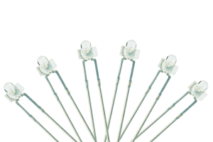 Panel Dot Type 6x 1.8mm (w/resistors) Daylight White