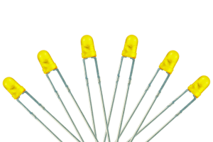 T1 Type 6x 3mm (w/Resistors) Yellow