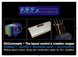 DCCconcepts Layout Control Catalog