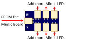 Multiple Mimic LED Connector