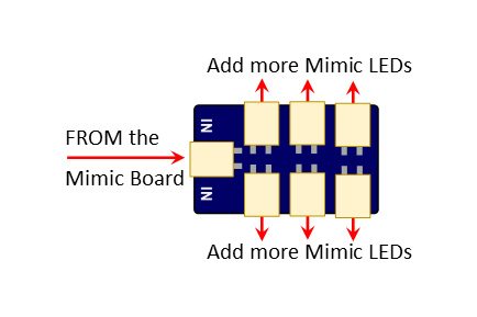 Mimic Extension Lead Connectors 6 pack 