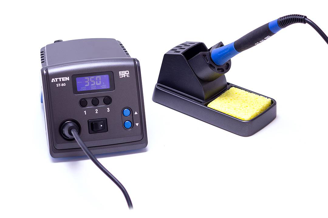 80 Watt Soldering Station with Digital Temperature Control